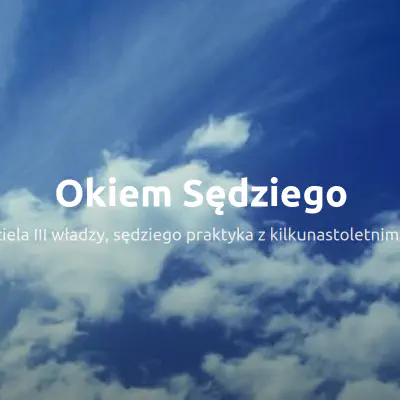 Okiem Sędziego